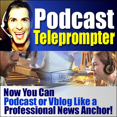 Podcast Teleprompter