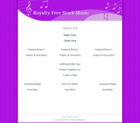 Royalty Free Stock Music Salespage Template