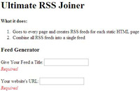 Ultimate RSS Joiner