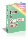 4 Steps To Article Writing Success