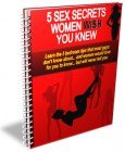 5 Sex Secrets Women Wish You Knew