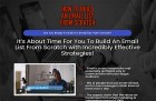 How To Build An Email List From Scratch Upgrade Package