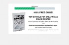 Top 20 Tools For Creating an Online Course