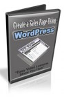 Create A Sales Page Using WordPress
