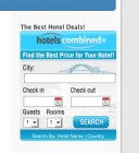 HotelsCombined Search Widget