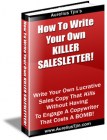 How To Write Your Own Killer Salesletter