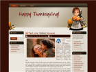Pilgrim: Happy Thanksgiving Wordpress Theme