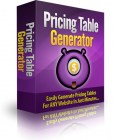 Pricing Table Generator Software