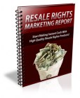 Resale Rights Marketing Report
