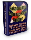 ResponsiVid Squeeze Page Builder Software