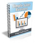Simple Sales Boosters eCourse