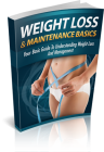 Weight Loss And Maintenance Basics